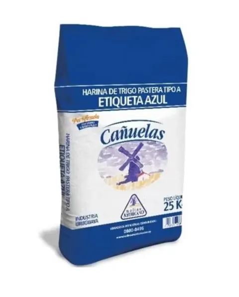 HARINA CAÑUELAS 0000 AZUL X25KG