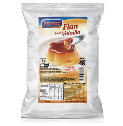 FLAN VAINILLA HORNEX 1K