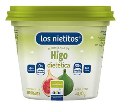 MERMELADA ADU HIGO LOS NIETITOS 400GS