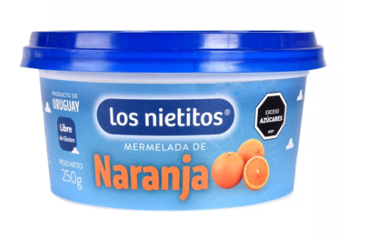 MERMELADA DE NARANJA LOS NIETITOS 250GS