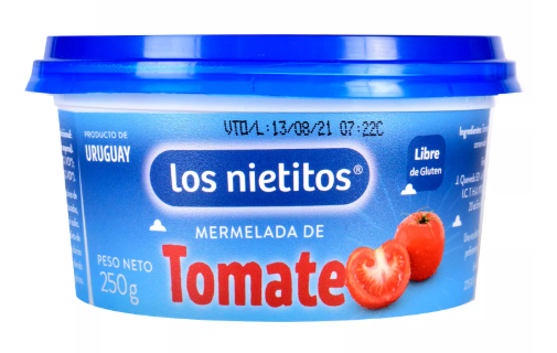 MERMELADA DE TOMATE LOS NIETITOS 250G