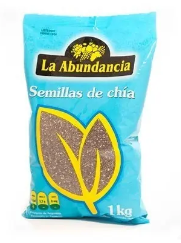 SEMILLAS DE CHIA LA ABUNDANCIA 1KG