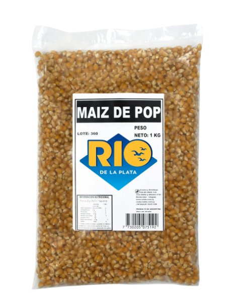 MAIZ PARA POP 1KG.