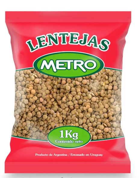 LENTEJAS METRO 1KG