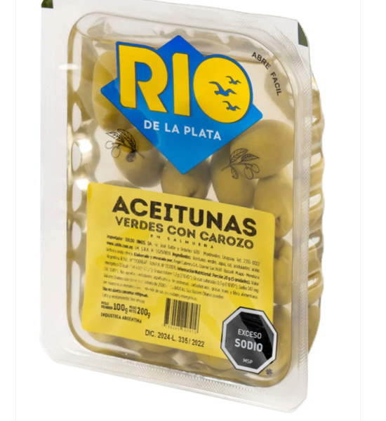 ACEITUNAS RIO DE LA PLATA 200G