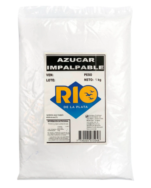 AZUCAR IMPALPABLE RIO DE LA PLATA