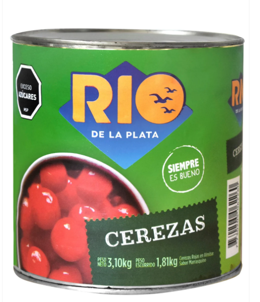 CEREZAS RIO DE LA PLATA 3,1KG