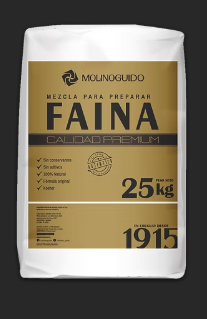 HARINA DE FAINA MOLINO GUIDO 25KG