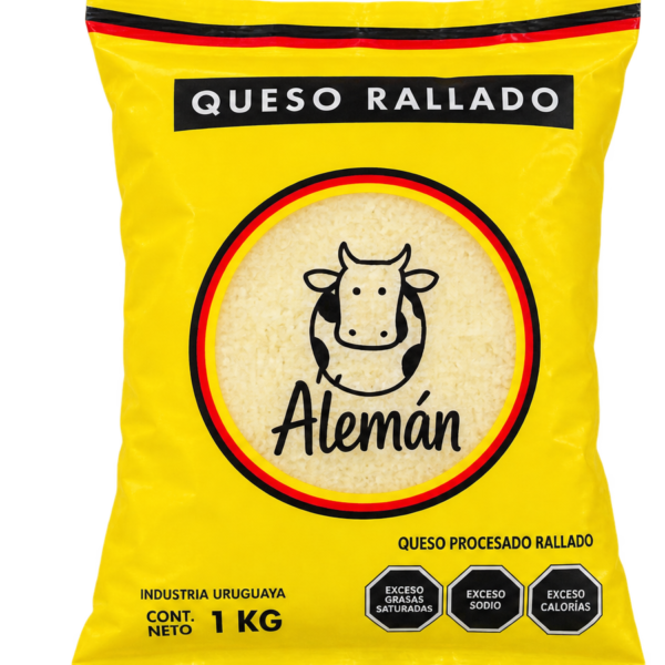 QUESO RALLADO EL ALEMAN 1KG