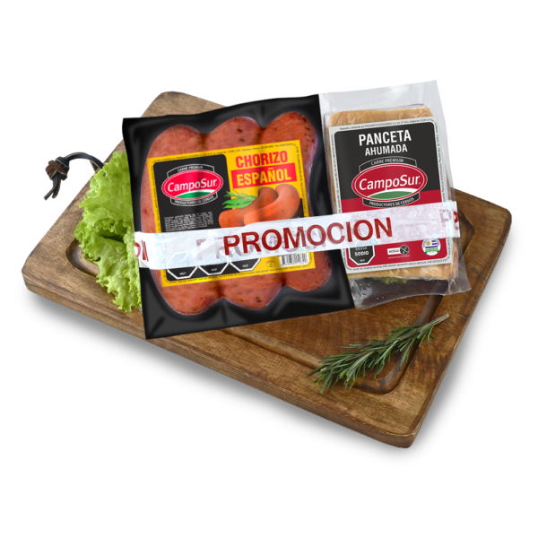 CHORIZO ESPAÑOL + PANCETA AHUMADA CAMPO SUR