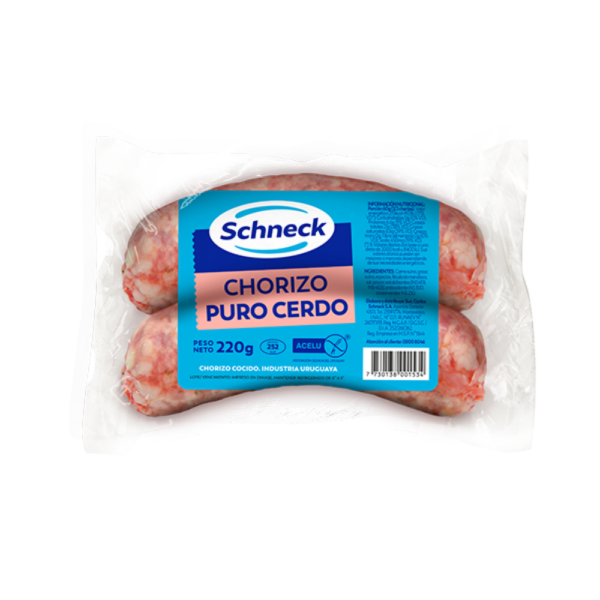 CHORIZO PURO CERDO SCHNECK AL VACIO X2