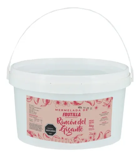 MERMELADA FRUTILLA RINCON DEL GIGANTE X 3KG