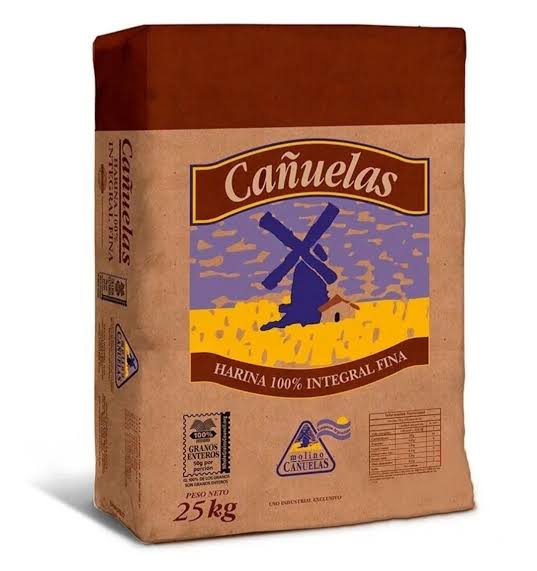 HARINA INTEGRAL MOLIENDA FINA 25KG