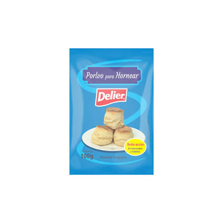 POLVO DE HORNEAR DELIER 100GS