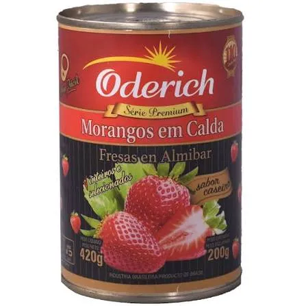 FRUTILLA EN ALMIBAR ODERICH