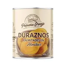 DURAZNO EN ALMIBAR PEQUEÑA GRANJA X UNIDAD