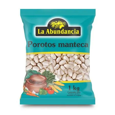 POROTO BLANCO LA ABUNDANCIA 1KG.