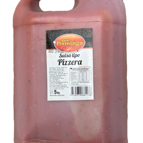 SALSA PIZZERA DON DOMINGO X 5 KG