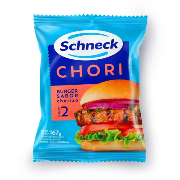 HAMBURGUESA CHORI SCHNECK X UNIDAD
