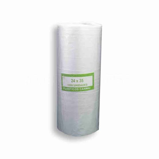 ROLLO DE BOLSAS 24 X 35
