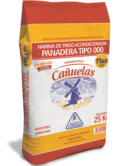 HARINA 000 PLUS CAÑUELAS 25KG