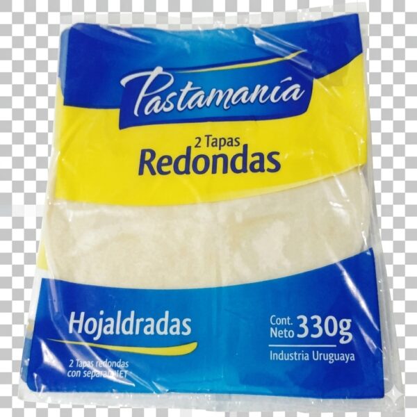 TAPA REDONDA PASTA MANIA 330G