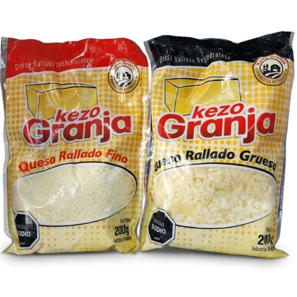 QUESO RALLADO KEZO GRANJA 200G